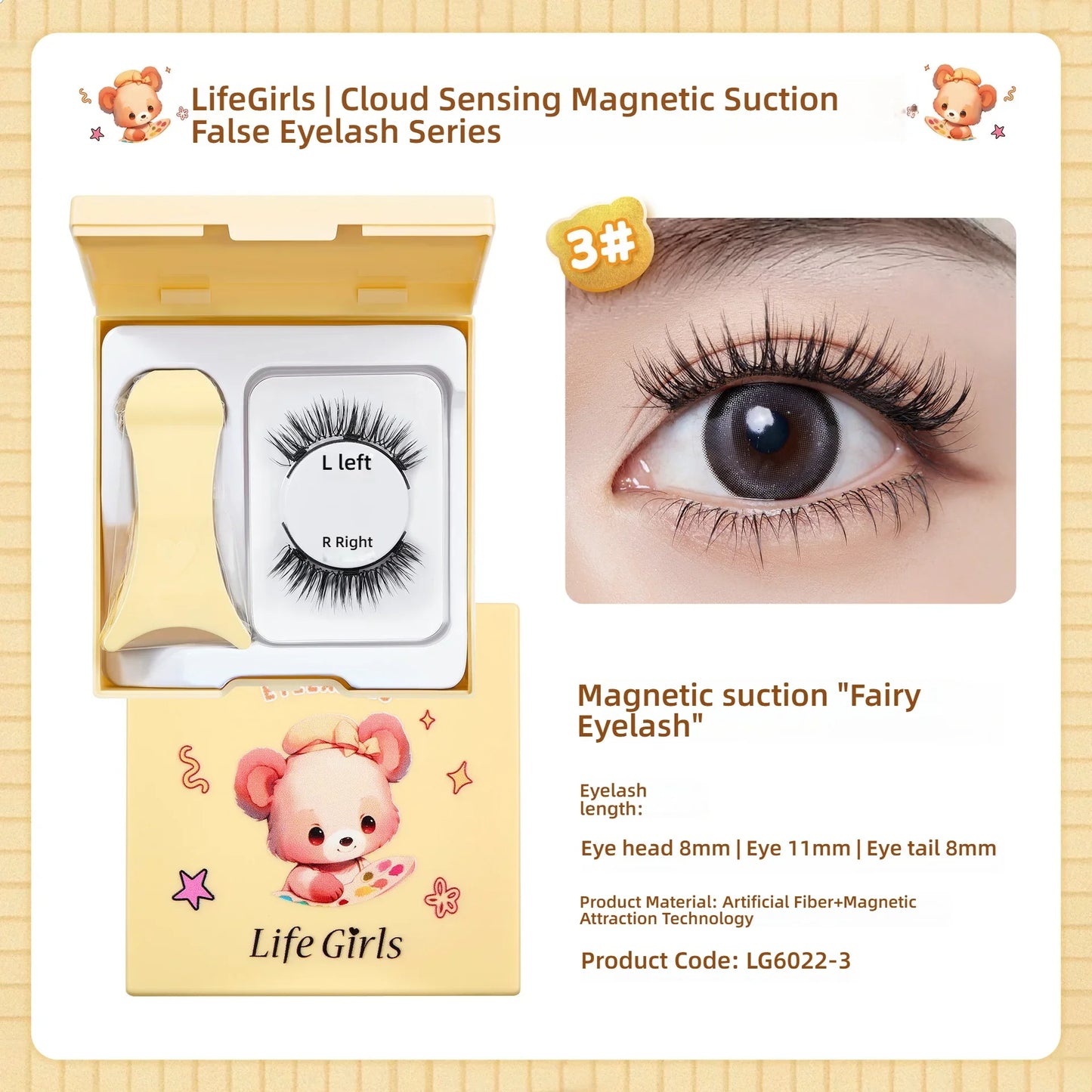 Magnetic Lash Eyelashes Whispy