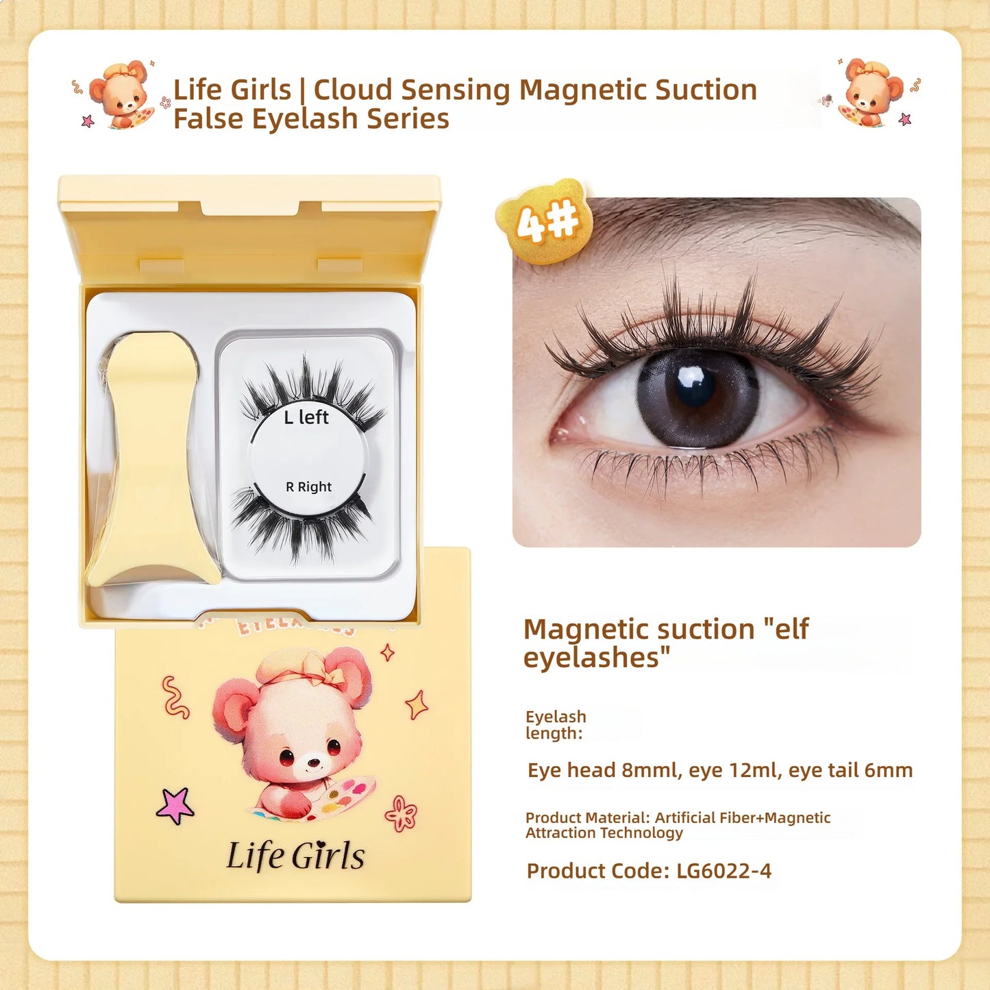 Magnetic Lash Eyelashes Whispy