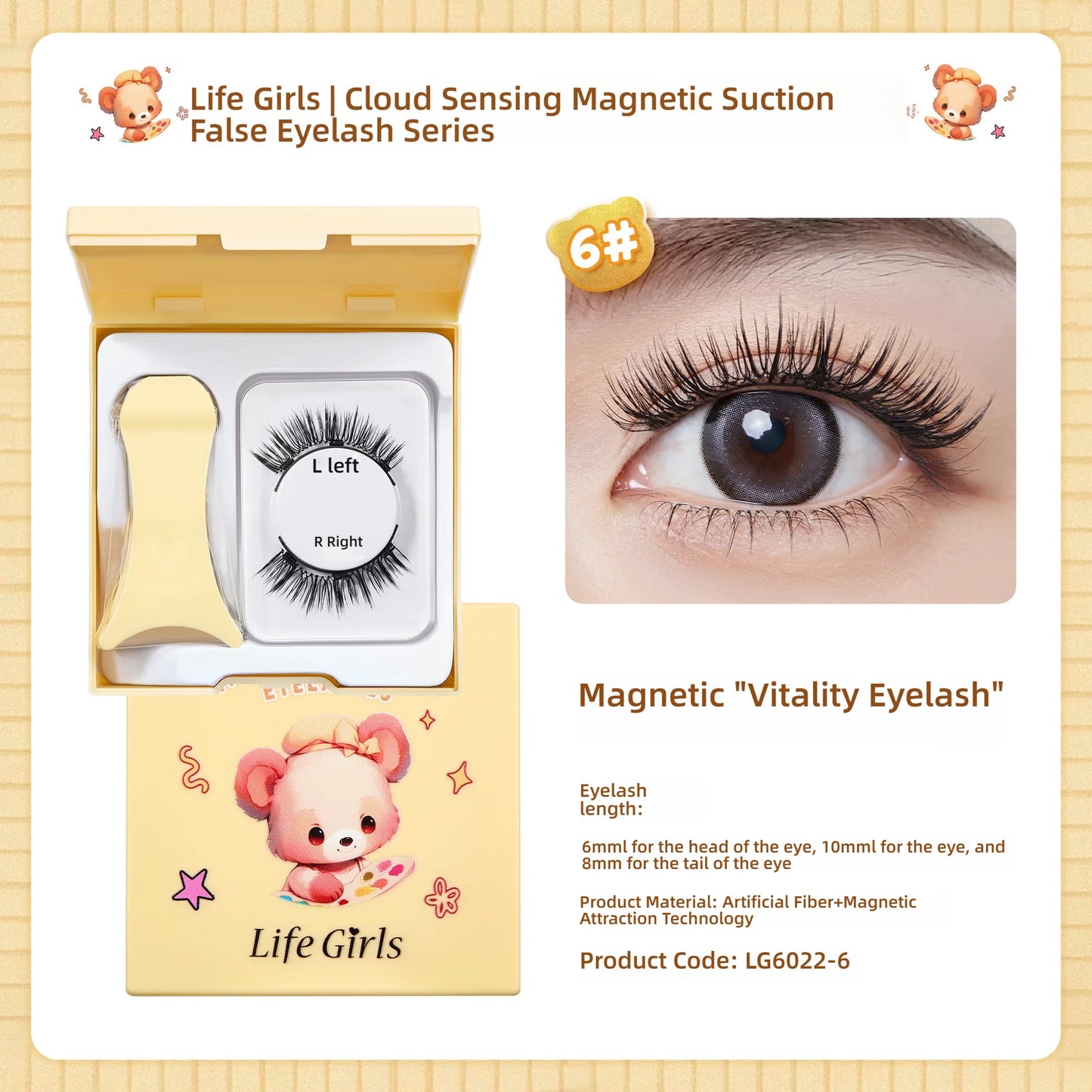 Magnetic Lash Eyelashes Whispy